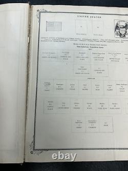 International Postage Stamp Album Twentieth Century 1901-1919 Scott brown