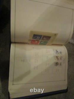 International postage stamp album with stamps (Stamp album C) Aden to Zanzibar