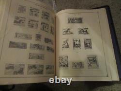 International postage stamp album with stamps (Stamp album D) British to Czecho