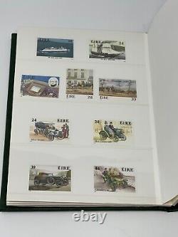 Ireland- Amazing 1982-1989 Stamp collection Album, with 127 Mint Stamps(#199)