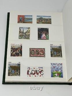 Ireland- Amazing 1982-1989 Stamp collection Album, with 127 Mint Stamps(#199)