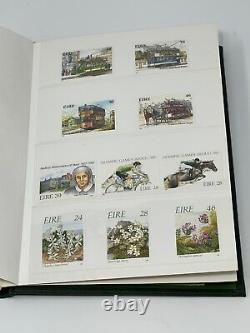 Ireland- Amazing 1982-1989 Stamp collection Album, with 127 Mint Stamps(#199)