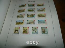 Isle Of Man Stamps Collection 1973 2000 In Davo Album
