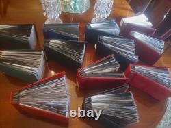 Israel COLOSSAL 1300+ First Day/Covers 1954 Fwd In 12 Lindner Hingeless Albums