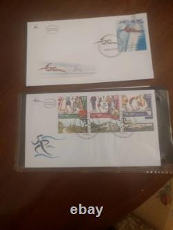 Israel COLOSSAL 1300+ First Day/Covers 1954 Fwd In 12 Lindner Hingeless Albums