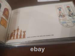 Israel COLOSSAL 1300+ First Day/Covers 1954 Fwd In 12 Lindner Hingeless Albums