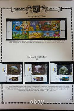 Israel Loaded Mint NH Stamp Collection 1995-2010 in Minkus Album
