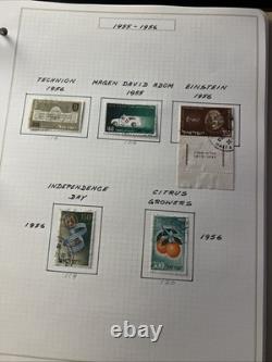 Israel Stamp Collection 1948-1951 Early State Issues Album 67 Pages