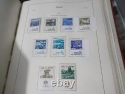 Israel Stamp Collection Album 1960s-1980s MNH Mint Sheets Tabs Souvenir Sheets