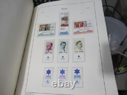 Israel Stamp Collection Album 1960s-1980s MNH Mint Sheets Tabs Souvenir Sheets