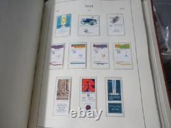 Israel Stamp Collection Album 1960s-1980s MNH Mint Sheets Tabs Souvenir Sheets