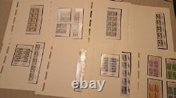 Israel Stamp Collection On Album All Block/strip Etc With Tab Unmounted Mint
