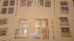 Israel Stamp Collection On Album All Block/strip Etc With Tab Unmounted Mint