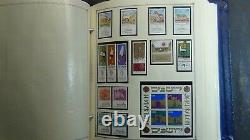 Israel stamp collection in Scott album to'89 withest #many 100's -1k + or so