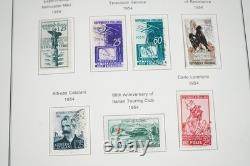 Italy 1950-1999 Collection Of 1,500+ Stamps Mint & Used In Album On Pages
