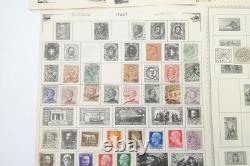 Italy Stamp Collection 1860s-1950s Kingdom & Republic Issues on Album Pages