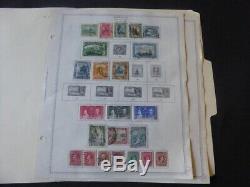 Jamaica 1919-1956 Stamp Collection on Album Pages