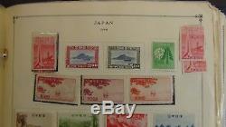 Japan Stamp collection in Scott Int'l album'34 2008 with est 4,100 with$$$$