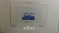 Japan stamp collection in Minkus album with est. 800 stamps