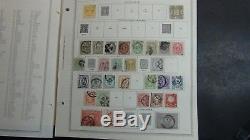 Japan stamp collection on Minkus album pages -'92 with 1,235 stamps or so