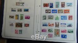 Japan stamp collection on Minkus album pages -'92 with 1,235 stamps or so