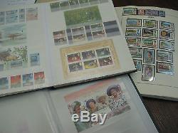 Jersey Stamp Collection 1969-2008 Mnh Fv Stamps £500 & Predecimal 3 Albums