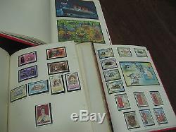 Jersey Stamp Collection Commem Miniature Sheets 1969-2012 Mnh Fv £918 3 Albums