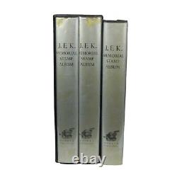 John F Kennedy Stamp Memorial Collection 3 Volume World Wide Slipcase Minkus