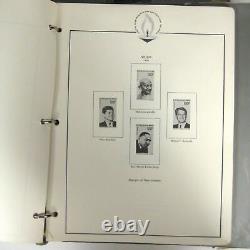 John F Kennedy Stamp Memorial Collection 3 Volume World Wide Slipcase Minkus