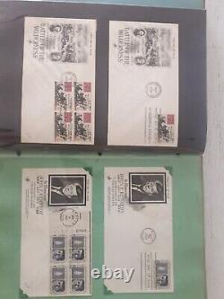 Joystamp 1967 Scott National Album Mint Collection And USA FDC 1961-67