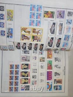 Joystamp 1989 Worldwide Gigantic Twin Harris Stamp Album Many Mint USA FV $135+