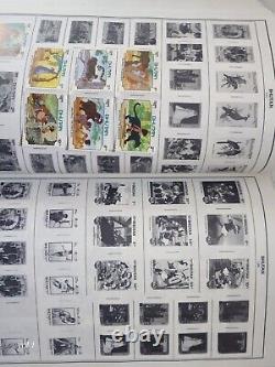 Joystamp 1989 Worldwide Gigantic Twin Harris Stamp Album Many Mint USA FV $135+