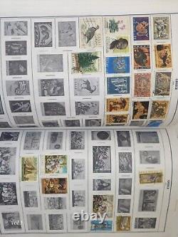 Joystamp 1989 Worldwide Gigantic Twin Harris Stamp Album Many Mint USA FV $135+