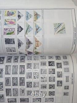 Joystamp 1989 Worldwide Gigantic Twin Harris Stamp Album Many Mint USA FV $135+