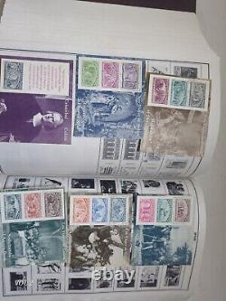 Joystamp 1989 Worldwide Gigantic Twin Harris Stamp Album Many Mint USA FV $135+