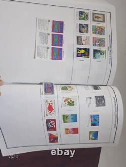 Joystamp 1989 Worldwide Gigantic Twin Harris Stamp Album Many Mint USA FV $135+