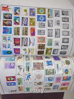 Joystamp 1989 Worldwide Gigantic Twin Harris Stamp Album Many Mint USA FV $135+