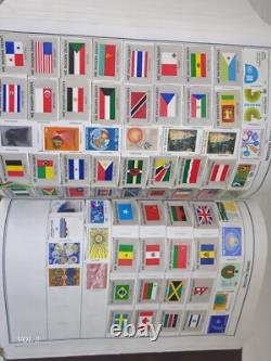 Joystamp 1989 Worldwide Gigantic Twin Harris Stamp Album Many Mint USA FV $135+