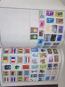 Joystamp 1989 Worldwide Gigantic Twin Harris Stamp Album Many Mint USA FV $135+