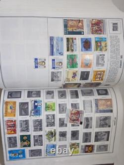 Joystamp 1989 Worldwide Gigantic Twin Harris Stamp Album Many Mint USA FV $135+
