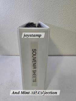Joystamp Beautiful WithW Mint NH & Souvenir Sheet Collection In 3 Ring Album