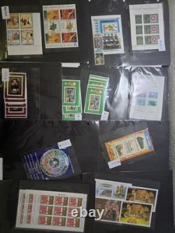 Joystamp Beautiful WithW Mint NH & Souvenir Sheet Collection In 3 Ring Album