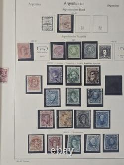 Joystamp Better Argentina Collection lot 1958 to 1980 In Abria Album $1000+ CV