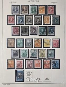 Joystamp Better Argentina Collection lot 1958 to 1980 In Abria Album $1000+ CV
