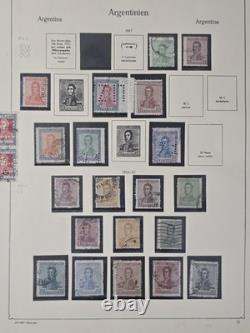 Joystamp Better Argentina Collection lot 1958 to 1980 In Abria Album $1000+ CV