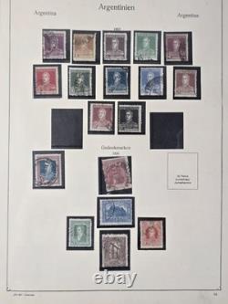 Joystamp Better Argentina Collection lot 1958 to 1980 In Abria Album $1000+ CV