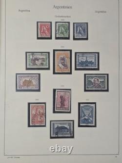 Joystamp Better Argentina Collection lot 1958 to 1980 In Abria Album $1000+ CV