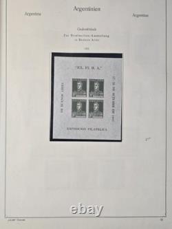 Joystamp Better Argentina Collection lot 1958 to 1980 In Abria Album $1000+ CV