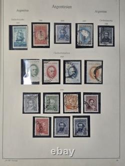 Joystamp Better Argentina Collection lot 1958 to 1980 In Abria Album $1000+ CV