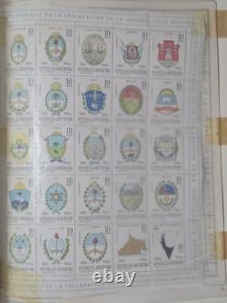 Joystamp Better Argentina Collection lot 1958 to 1980 In Abria Album $1000+ CV
